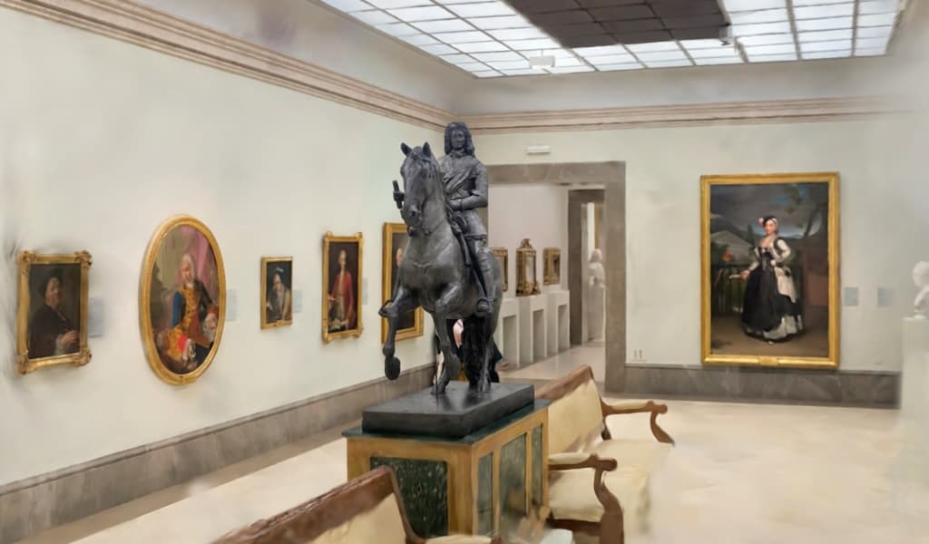 Philip V Statue Room Splat Scan